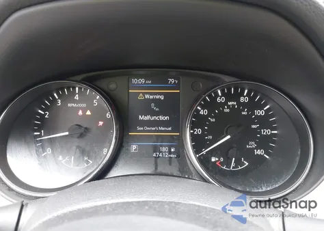 2020 Nissan Rogue Sv Fwd z USA, uszkodzony, nr VIN 5N1AT2MT8LC787578